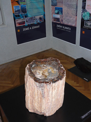Putovní geovědní výstava věnovaná mezinárodnímu roku planety Země.