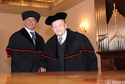 prof. Erik De Clercq a prof. Antonín Holý