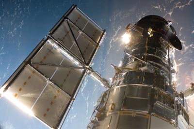 Hubbleův vesmírný teleskop.