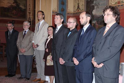Professor Jiří Drahoš, the President of ASCR, honored on September 30, 2009 scientists and teams who achieved extraordinary results in the field of research and development with the Prize of the Academy of the Czech Republic.