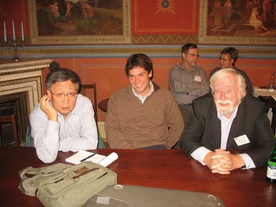 Zleva: Lanru Jing, Benoit Garitte a John Hudson